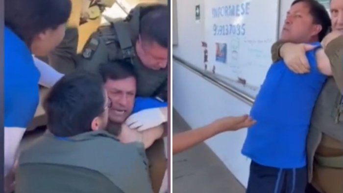 VIDEO | Funcionarios denuncian grave abuso policial en centro de salud de Viña del Mar
