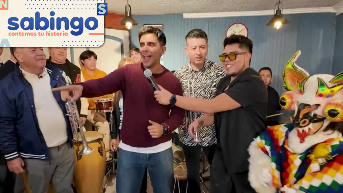 Aclanados: Juan Pablo Queraltó se impregnó de la magia musical de la familia Pinto