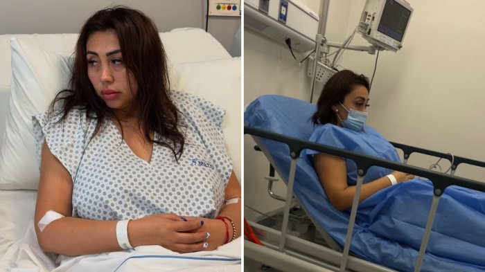 “Me puedo morir”: Naya Fácil debió ser hospitalizada tras grave complicación de salud