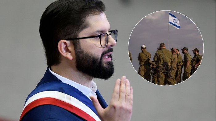 Pdte. Boric anuncia medidas contra Israel: Impulsará restricciones comerciales y respaldará embargo de armas