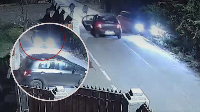 Audaz y temeraria acción: Conductor frustró encerrona tras embestir a los delincuentes