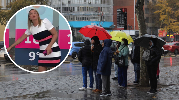 Alertan lluvias en la región Metropolitana este martes y miércoles: El pronóstico de Allison Göhler