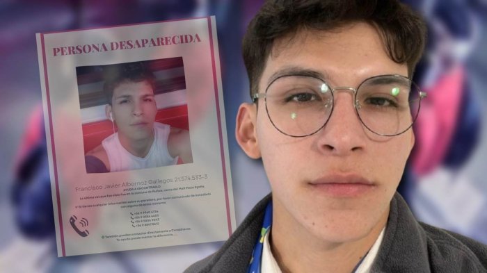 Quién es el joven farmacéutico Francisco Albornoz, desaparecido en extrañas circunstancias en Ñuñoa