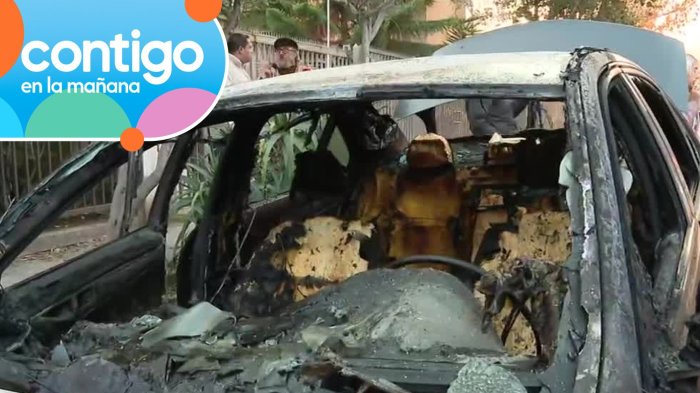 Dueño de auto incendiado se enteró del incidente en Contigo en la Mañana: Lo habría dejado en taller