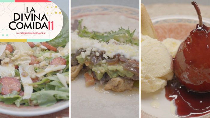 Inspirados en icónicos dramas: Estas son las recetas de Patricia López en La Divina Comida