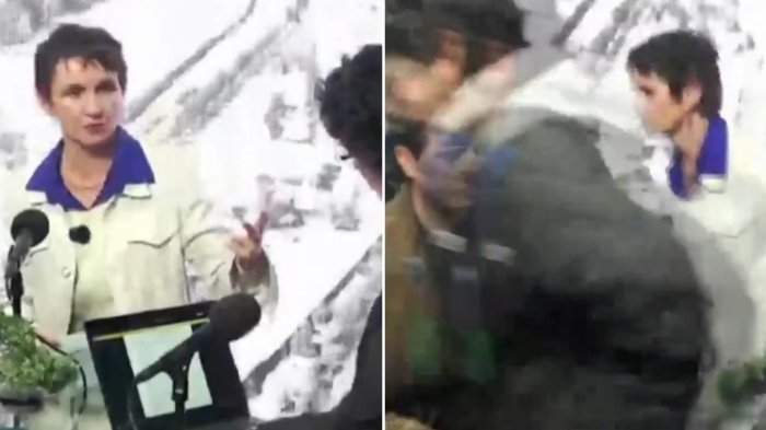 VIDEO | Carolina Tohá fue sorprendida por TEMBLOR mientras daba entrevista en vivo