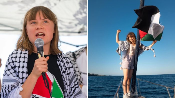 FOTOS | Israel deportó a Greta Thunberg a Suecia tras interceptar barco que iba a Gaza