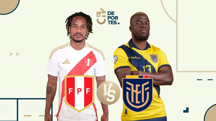 Perú vs Ecuador: Hora y dónde ver el vital partido por las Eliminatorias