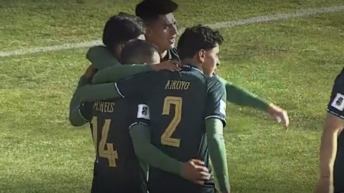 Bolivia golpeó temprano: Los locales se pusieron en ventaja ante La Roja en El Alto