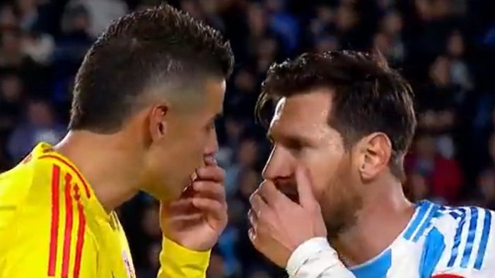“Hablas mucho”: Revelan qué pasó en el tenso cara a cara de Lionel Messi y James Rodríguez