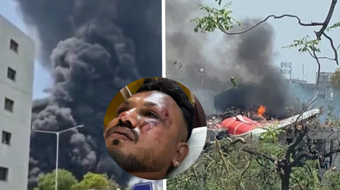 Sobreviviente de trágico vuelo en India revela momentos de terror tras caer el avión: “Me levanté y corrí”