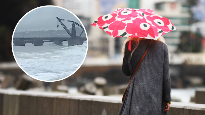 Marejadas, cortes de luz y accidentes: Los estragos del sistema frontal en la región de Valparaíso