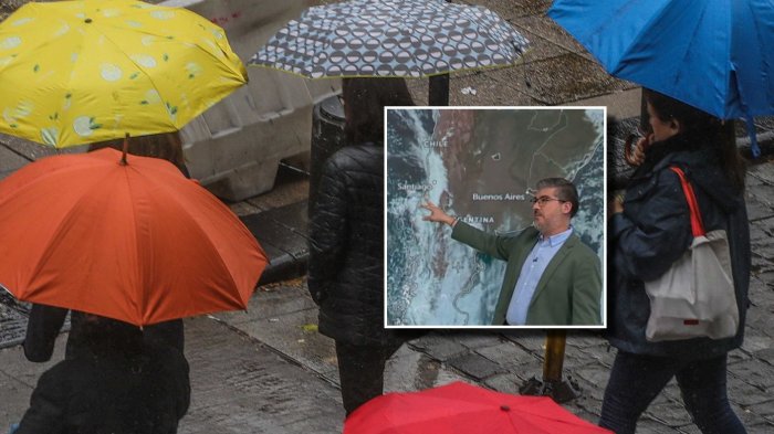 Mucho ojo: Este día podrían volver las lluvias en Santiago, según Eduardo Sáez
