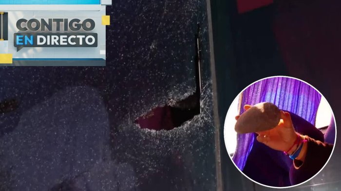 Impactante ataque a bus municipal de Talagante: Lanzaron piedra que hirió a estudiante universitario