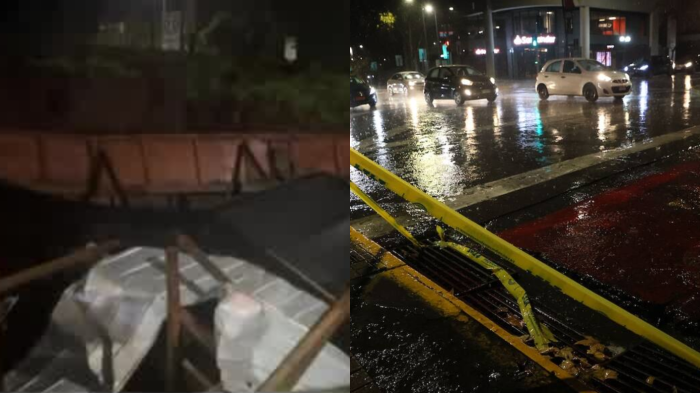 Intensas lluvias y vientos afectan al sur del país: Sistema frontal avanza a la región Metropolitana