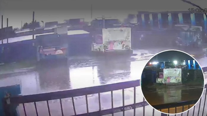 Tormentas eléctricas se registran en la zona central: Temporal avanza a la región Metropolitana