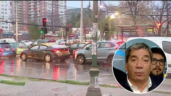 Sistema frontal llega a la región Metropolitana: Autoridades llamaron a la prevención