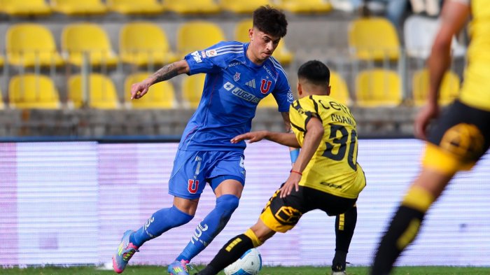 Arriesga sanción: El obsceno gesto de Maximiliano Guerrero en duelo entre la U y Coquimbo