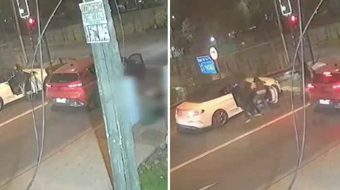 VIDEO | Graban encerrona en Conchalí: Mujer fue apuñalada frente a su familia con un destornillador