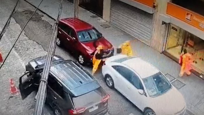 Detenido en formalización de su hijo en Valparaíso quedó preso por asalto a sucursal bancaria