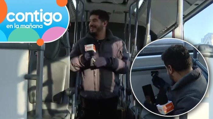 ¿Funcionan los puertos USB en las micros? Gino Costa los puso a prueba en Contigo en la Mañana