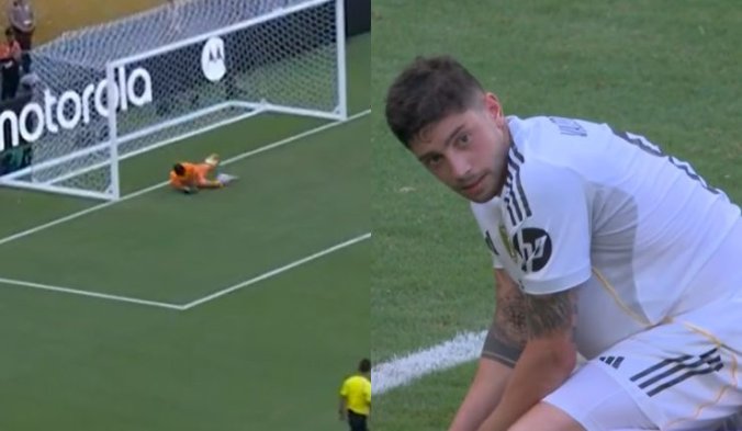 Notable: Así fue el penal que Bono le contuvo a Federico Valverde el duelo del Real Madrid vs Al Hilal