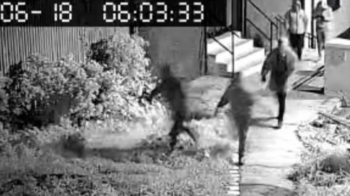 VIDEO | Grabaron in fraganti a delincuentes que atacaron a militares en regimiento de Valparaíso