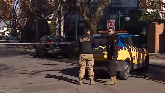 Hombre fue asesinado a sangre fría en plena vía pública al salir de edificio en Ñuñoa