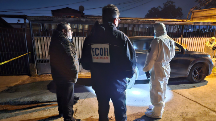 Hombre fue asesinado a tiros en plena vía pública en Estación Central