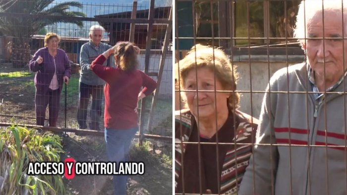 “Queremos vivir tranquilos”: Hablan adultos mayores encerrados en su parcela de Padre Hurtado