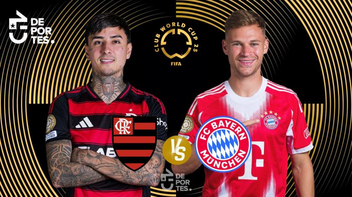 Flamengo vs Bayern Múnich: Dónde verlo EN VIVO, ONLINE y GRATIS partido Mundial de Clubes