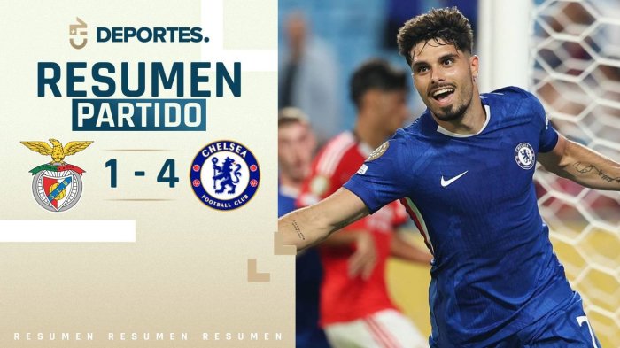 Benfica vs Chelsea | Goles, resumen y compacto del partido