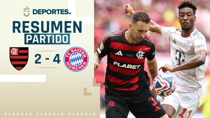 Flamengo vs Bayern Múnich | Goles, resumen y compacto del partido