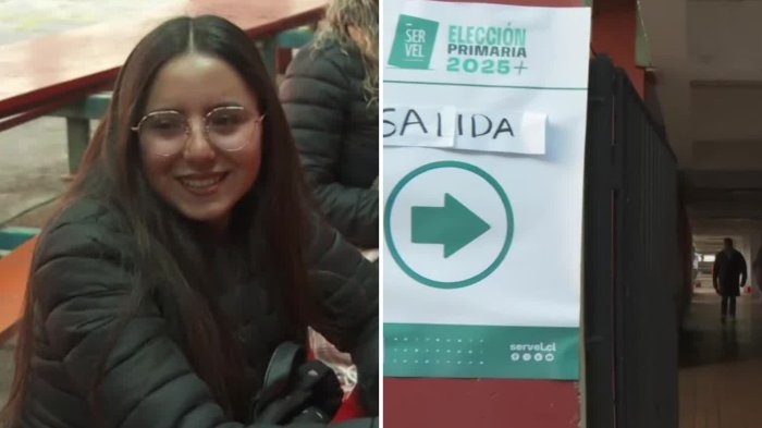 “Quería vivir la experiencia”: Joven de 19 años se ofreció para ser vocal de mesa en Santiago Centro