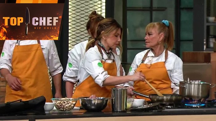 ¡Pilar Cox se enojó! Equipo amarillo sufrió asperezas durante preparación de completos