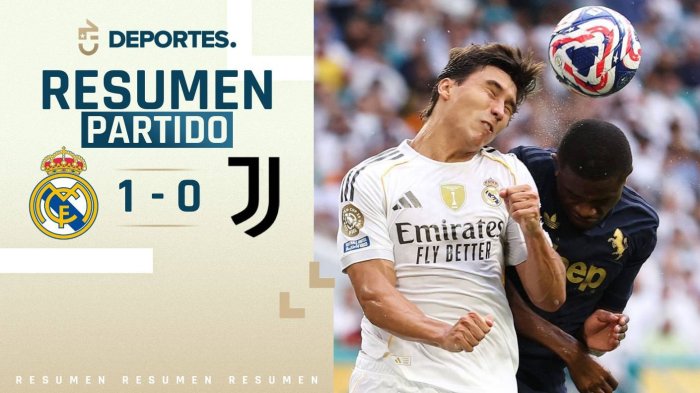 Real Madrid vs Juventus | Goles, resumen y compacto del partido