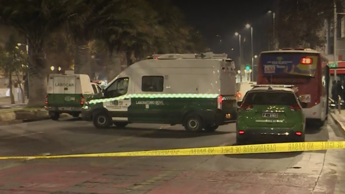 PDI frustra asalto a bordo de micro y mató a delincuente en cercanías de Plaza Italia