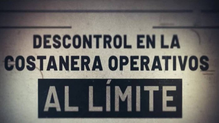 Descontrol en la costanera: Así son los operativos al límite para combatir la delincuencia en Arica