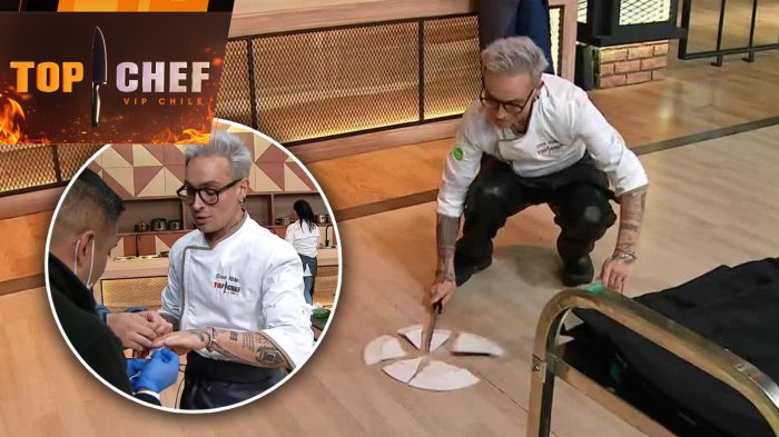 ¡Accidentada decoración! La ira jugó en contra de Dani Ride y terminó lastimándose en Top Chef VIP