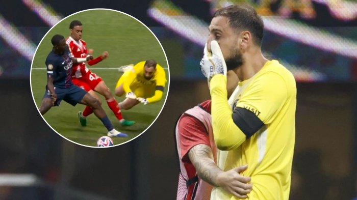 Donnarumma habló tras grave lesión de Musiala en el Mundial de Clubes: “No era mi intención”