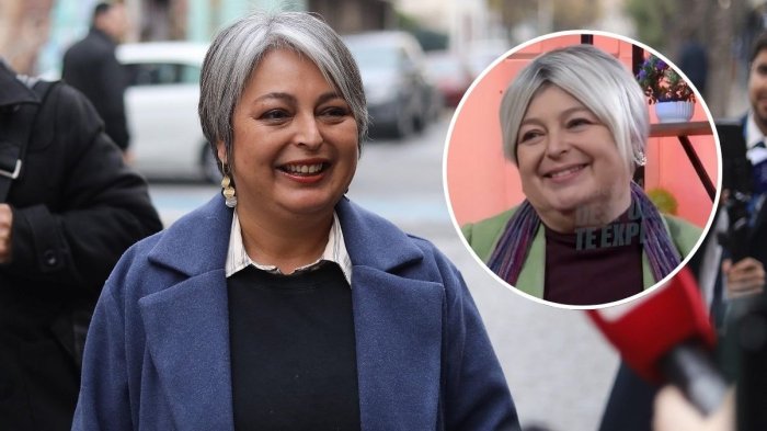 ¿Se molestó? La reacción de Jeannette Jara a imitación de Ernesto Belloni que se viralizó en redes