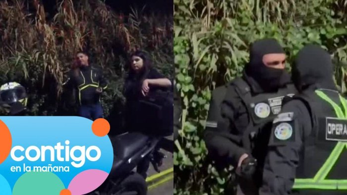 VIDEO | El momento en que inspector de seguridad fue detenido tras controlar a carabinero en La Florida