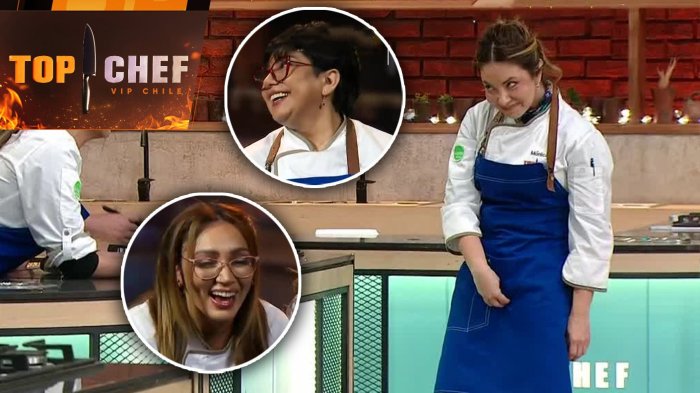 Una mímica súper “chora”: Mónica Godoy hizo reír a Vanessa y Rancherita con particular gesto en Top Chef