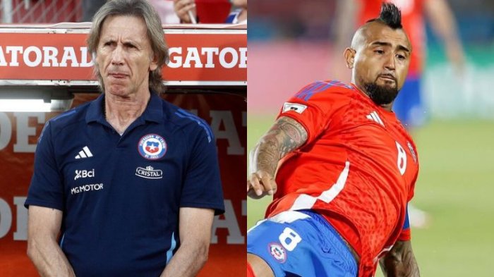 Ricardo Gareca otra vez alzó la voz y recordó los conflictos con Arturo Vidal: “Es como Messi”