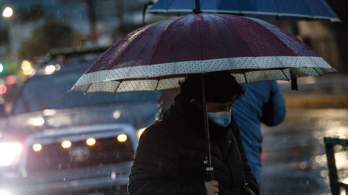 “Severidad fuerte”: Alerta por precipitaciones en dos regiones desde esta semana