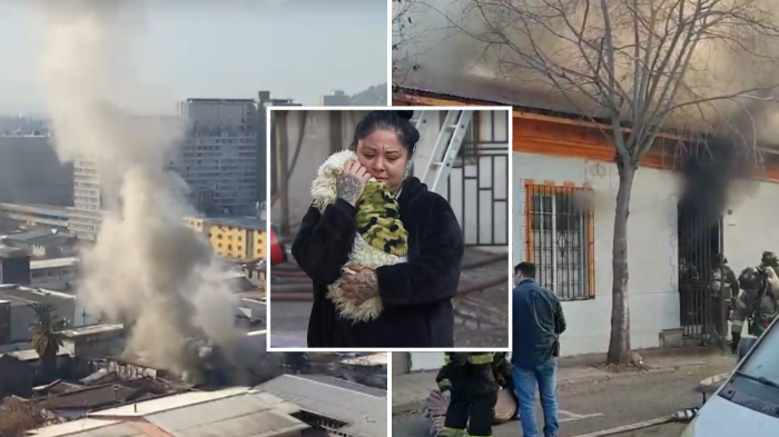 Varias familias damnificadas y un bombero lesionado por incendio en Independencia