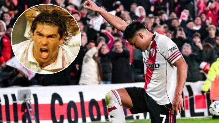 Marcelo Salas mostró su orgullo por homenaje de Maxi Salas en River: “Mis hijas me mandaron videos”