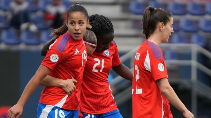 Orgullo: Dos chilenas integran el once ideal de la fecha 1° de la Copa América Femenina