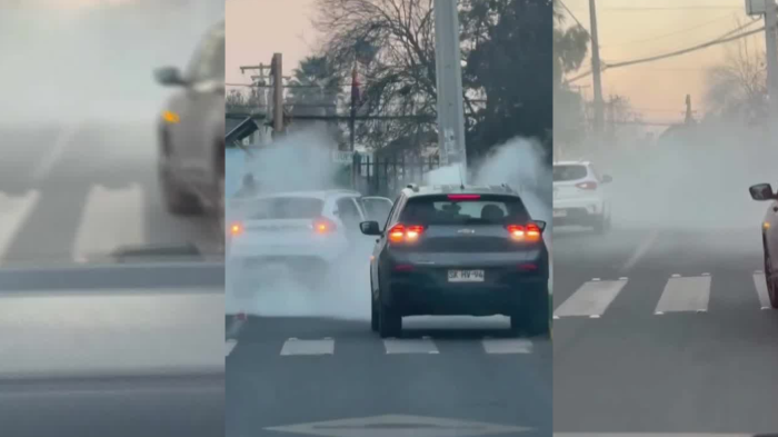 Ahora roban con extintores: Video revela inédita técnica usada por delincuentes en encerrona