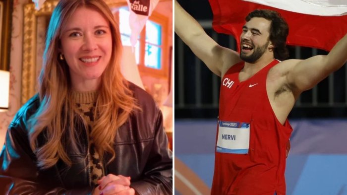 Un corazón: La interacción de Carla Jara con deportista nacional que causó revuelo en redes